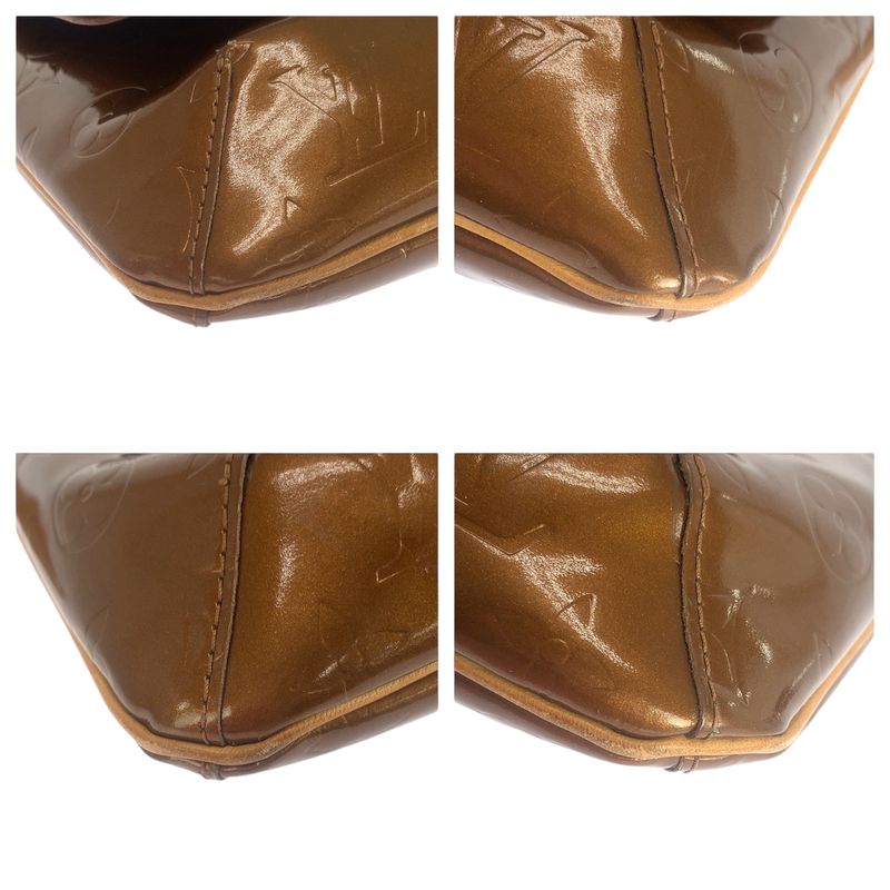 Louis Vuitton Vernis Thompson Street Bronze Brown Patent Leather M91301