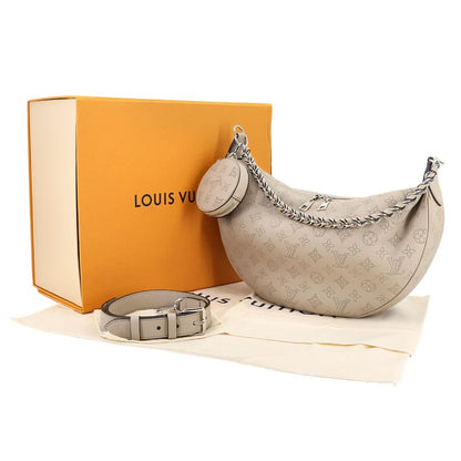Louis Vuitton Mahina Baia MM Shoulder Bag Leather Galle RFID