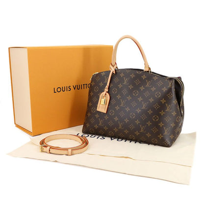 Louis Vuitton Monogram Grand Palais MM 2-Way Hand Shoulder Bag Brown RFID