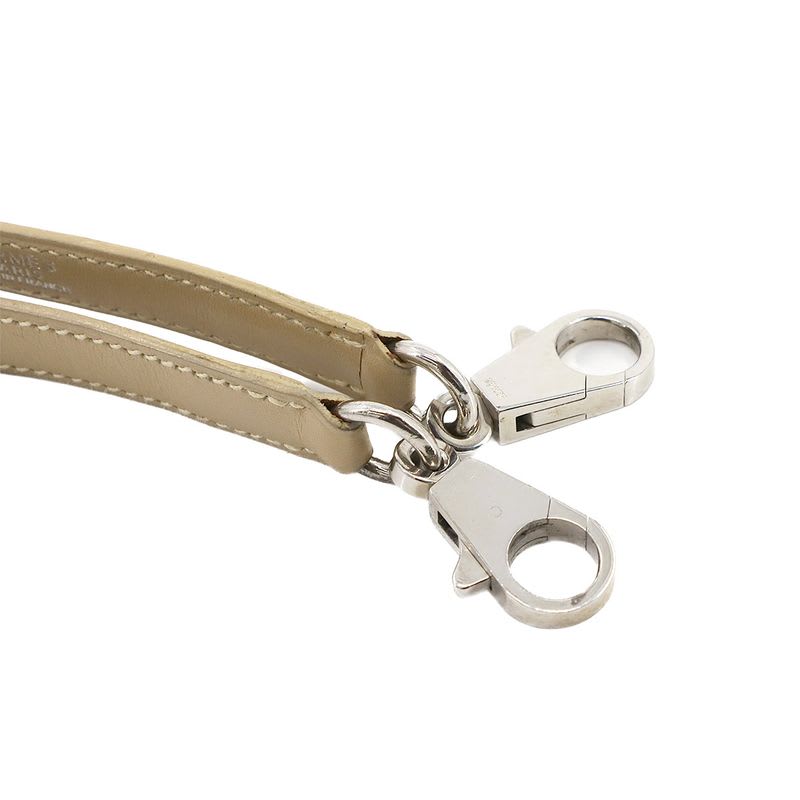 Hermes Kelly Bolide Shoulder Strap Box Calf Pusiere Silver Hardware Shoulder