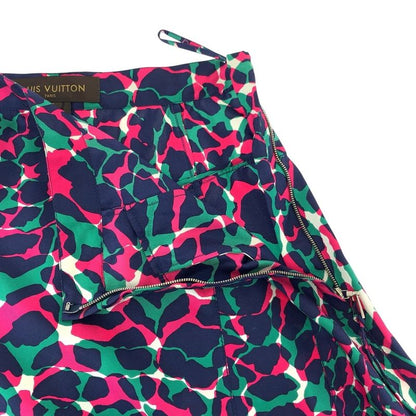 Louis Vuitton Size 36 Multicolor Silk Skirt Knee Length Women's 506410
