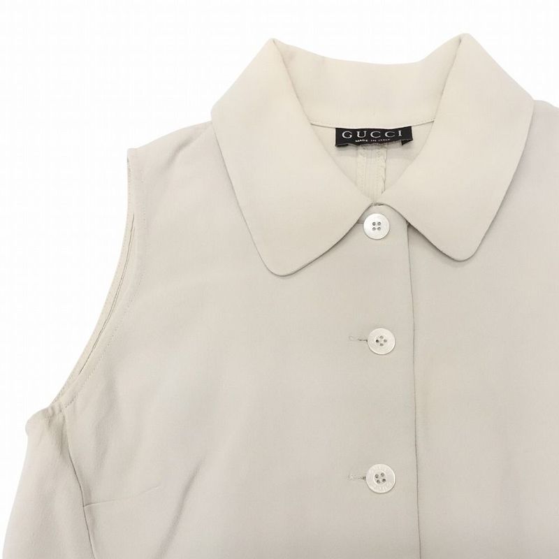 Gucci by Tom Ford Tom Ford Period Shirt Dress Sleeveless Made in Italy Size 40