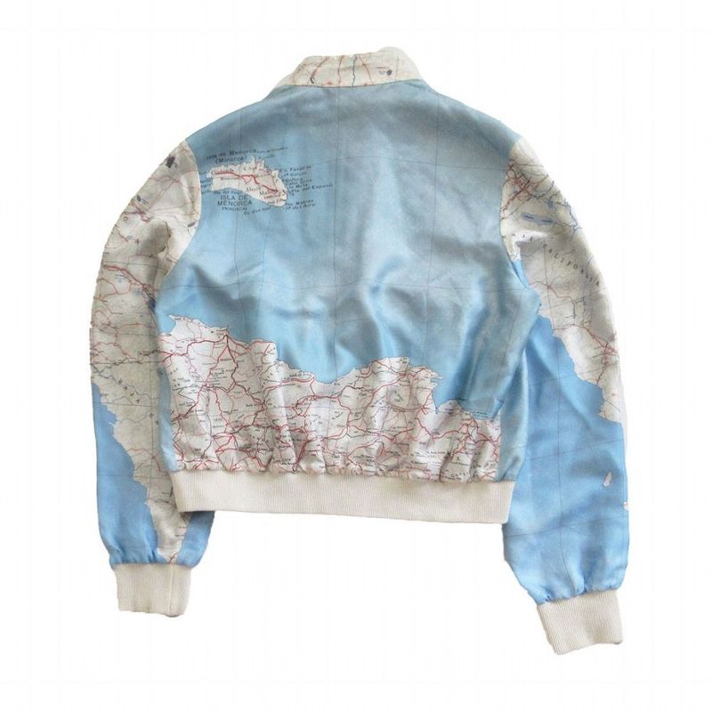 Louis Vuitton 22ss Reversible Map Print Jacket Monogram Reversible Map Jacket