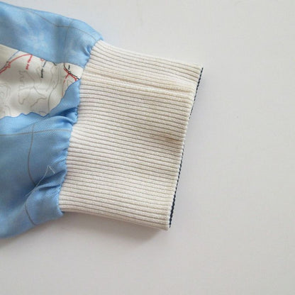 Louis Vuitton 22ss Reversible Map Print Jacket Monogram Reversible Map Jacket