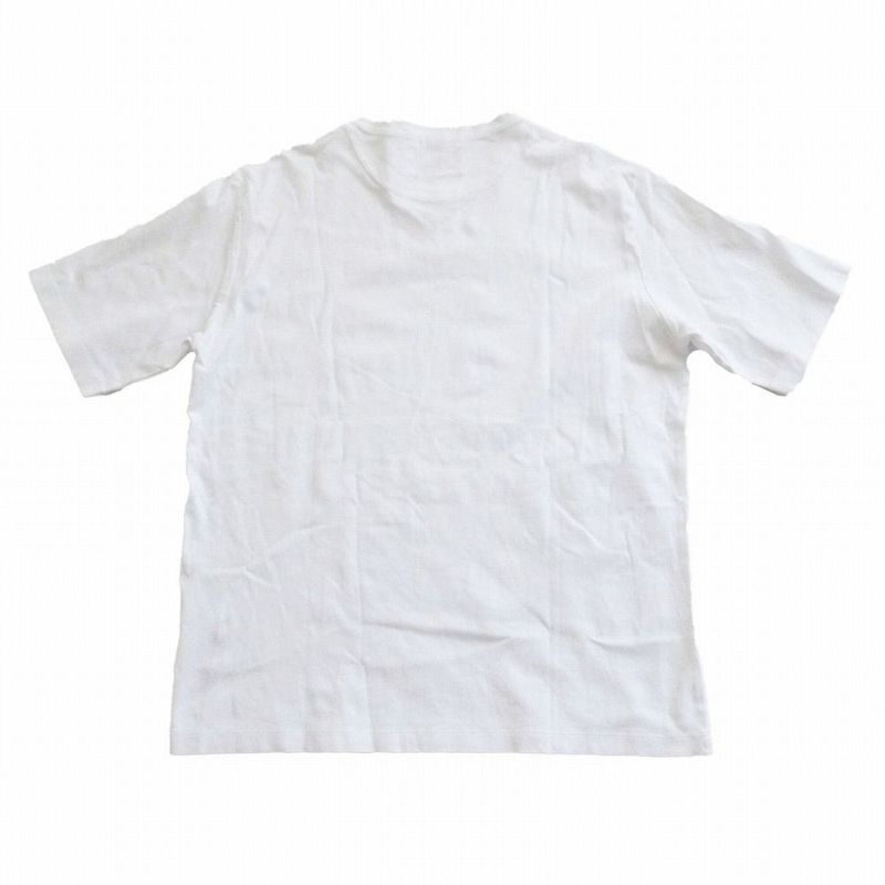 Prada 23ss Cotton Short Sleeves Logo Tee Triangle Logo Plate Short Sleeve Tee