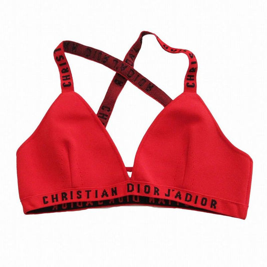 Christian Dior Jadior Brass Iere Red Bra Top Size S Red Women's 8c24001am452 Tnt