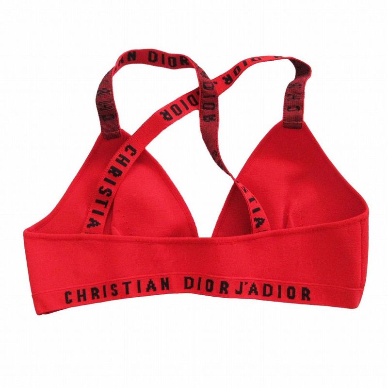 Christian Dior Jadior Brass Iere Red Bra Top Size S Red Women's 8c24001am452 Tnt