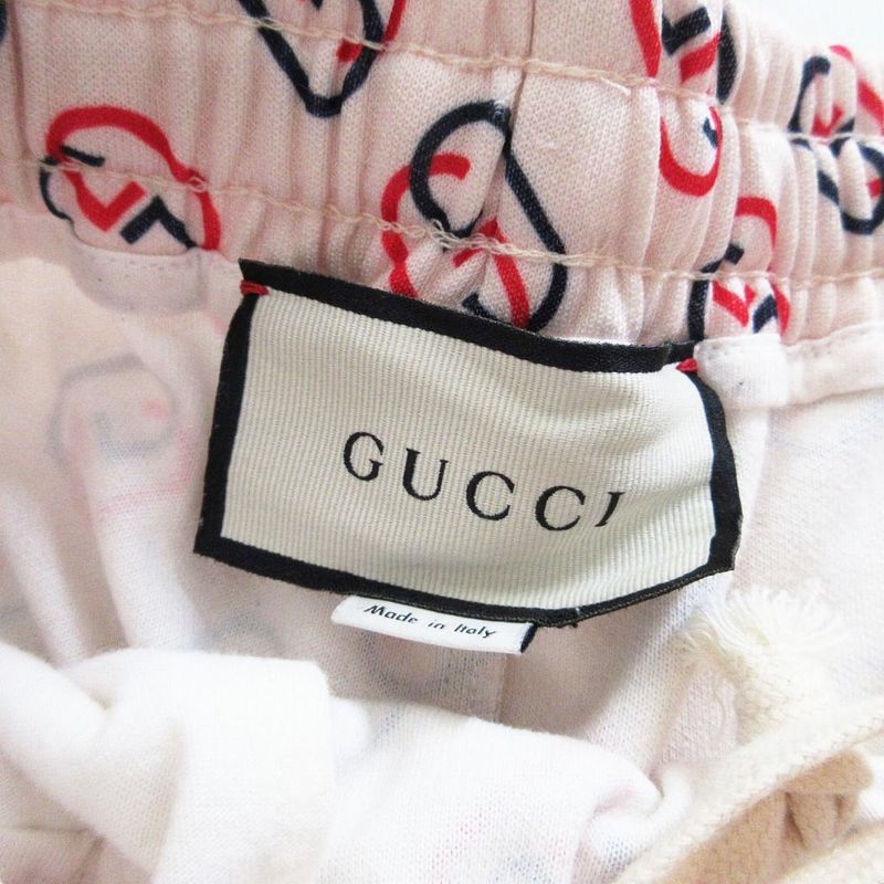 Gucci Interlocking G Jogging Long Pants Track 575738xjba7 Size M Men's Tnt