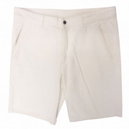 Louis Vuitton White Denim Shorts Chinos Half Pants Cotton 44 White Men's