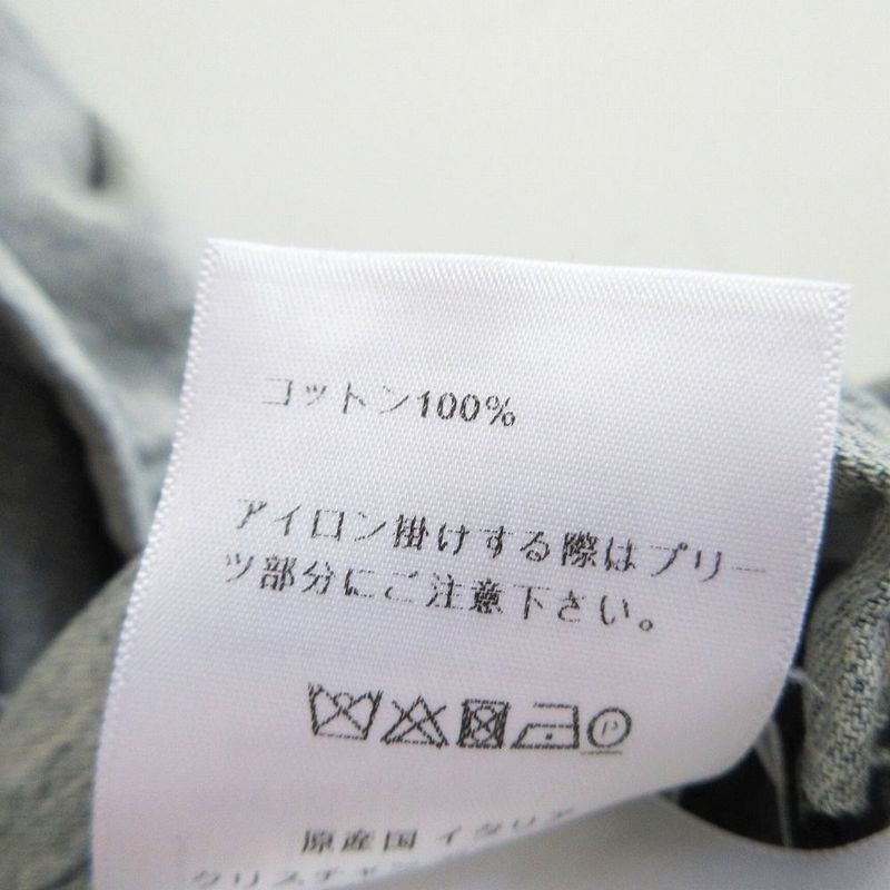 Christian Dior Long Skirt Pleated Washed 052j04a3634 Size 34 S Women