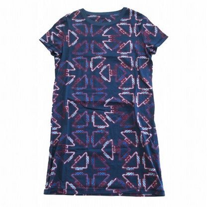 Hermes 22ss Jersey Cotton Tattersall Print Tatersales Dress Short Sleeves Mini