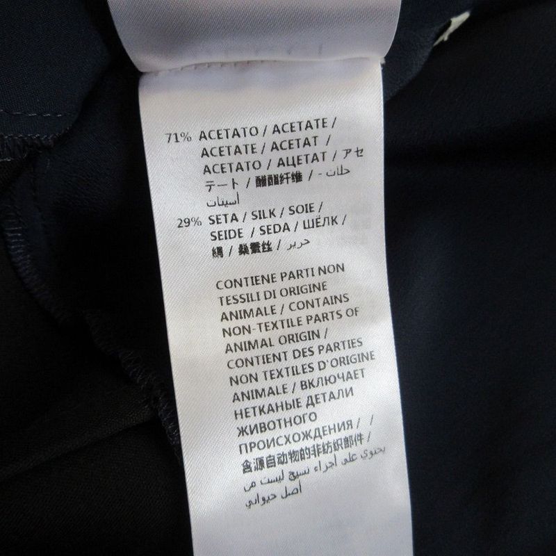 Gucci Wool GG All-in-One Tuna Short Sleeves with Belt 587416 Blue 40 L Women