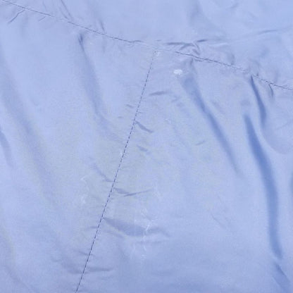 Prada 29b843 Padded Jacket Nylon Zip Up Blouson Hoodie Light Blue Size M Women's