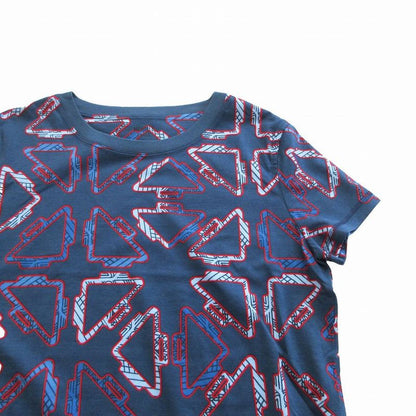 Hermes 22ss Jersey Cotton Tattersall Print Tatersales Dress Short Sleeves Mini