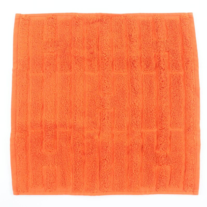 Hermes Carr Towel Steers 100% Cotton Hand Towels and Towels Set of 3 Oranje