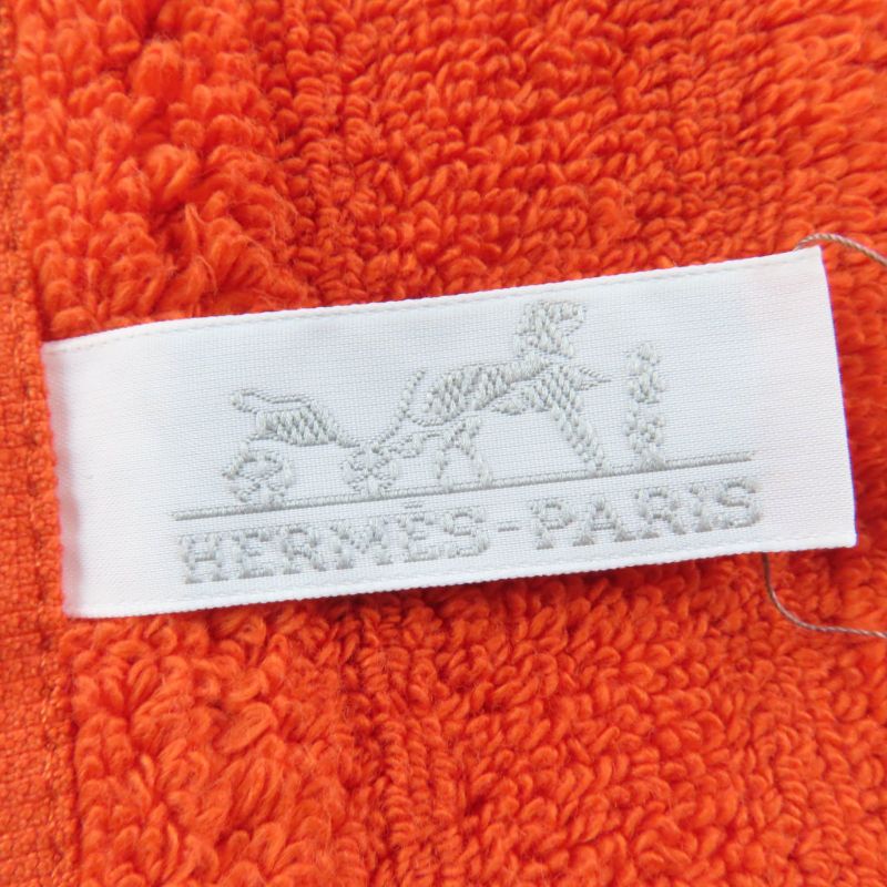 Hermes Carr Towel Steers 100% Cotton Hand Towels and Towels Set of 3 Oranje