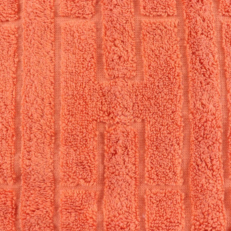 Hermes Carr Towel Steers 100% Cotton Hand Towels and Towels Set of 3 Oranje