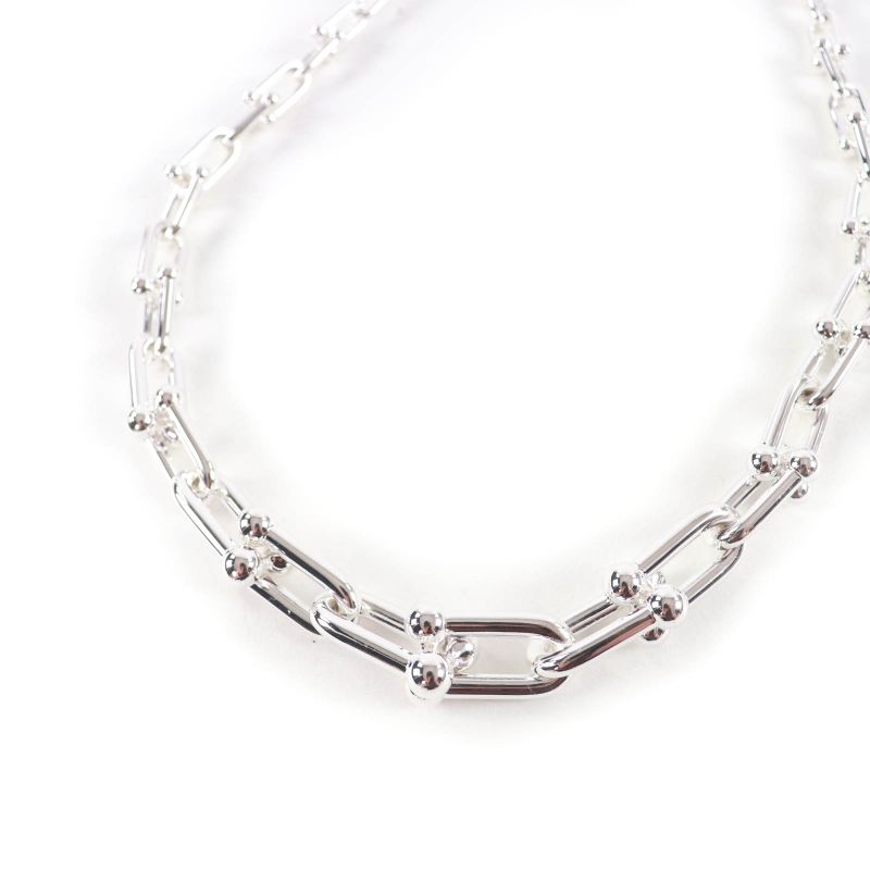 Tiffany & Co Tiffany & Co Hardware Graduated Link Necklace Ag925 Star Ring