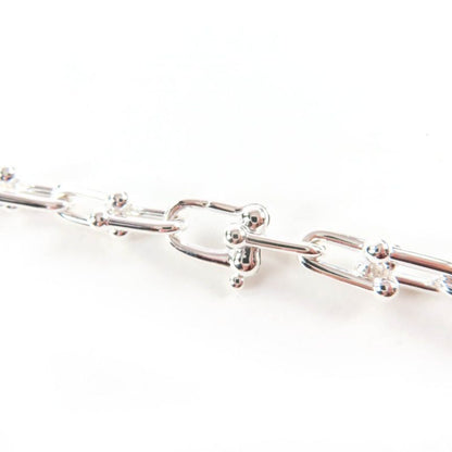 Tiffany & Co Tiffany & Co Hardware Graduated Link Necklace Ag925 Star Ring