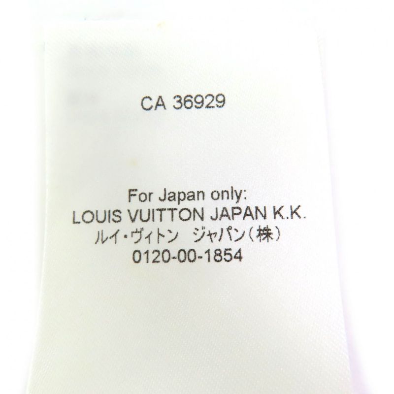 Louis Vuitton 2022 Fmdr42 Chain Link Dress 100% Silk White Black 34 Made in