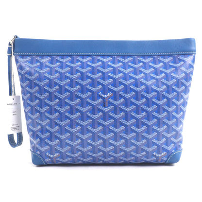 Goyard Contippmlty01cl01p Conti Pouch Leather Use Allover Strap Clutch Bag