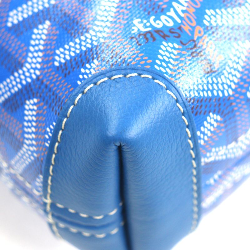 Goyard Contippmlty01cl01p Conti Pouch Leather Use Allover Strap Clutch Bag