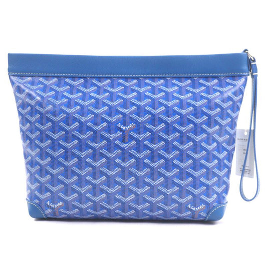 Goyard Contippmlty01cl01p Conti Pouch Leather Use Allover Strap Clutch Bag