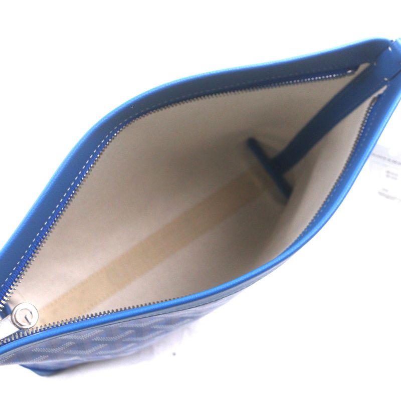 Goyard Contippmlty01cl01p Conti Pouch Leather Use Allover Strap Clutch Bag
