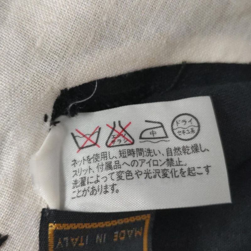 Fendi Dress Size 44 L Women - Black and White V-Neck Short Sleeves Knee Length