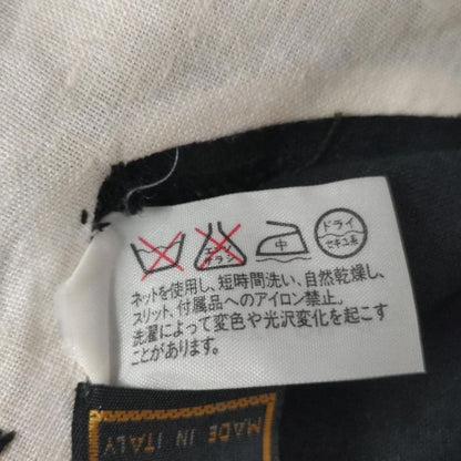 Fendi Dress Size 44 L Women - Black and White V-Neck Short Sleeves Knee Length