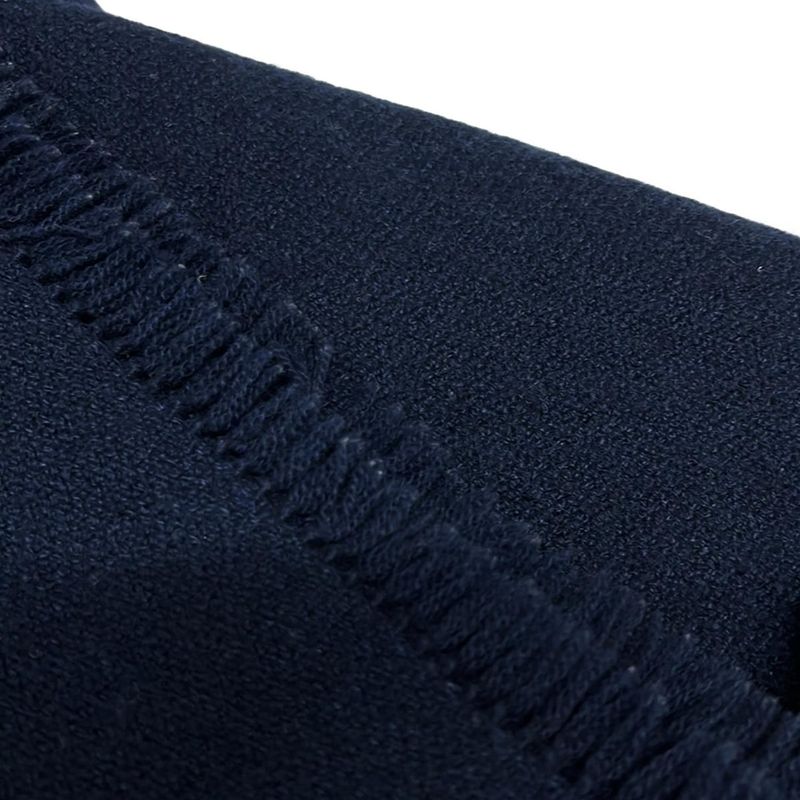 Hermes Shawl - Navy Cashmere