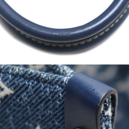 Louis Vuitton on the Go MM 2way Shoulder Bag Blue M59608 Ic Ladies Used