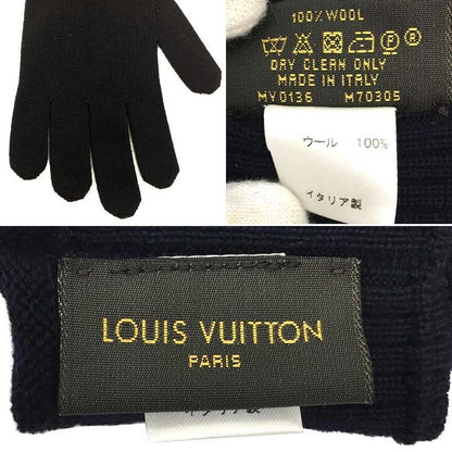 Unused Louis Vuitton Gon Triple V Gloves Knitted Gloves Aq6081