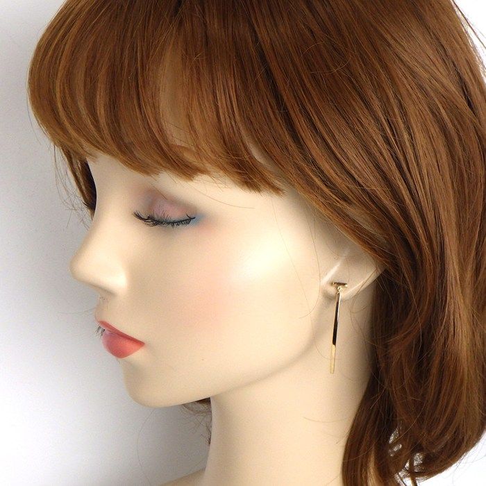 Tiffany & Co Tiffany & Co Earrings T Bar 62271876 Swing Wire 18k Pink Gold