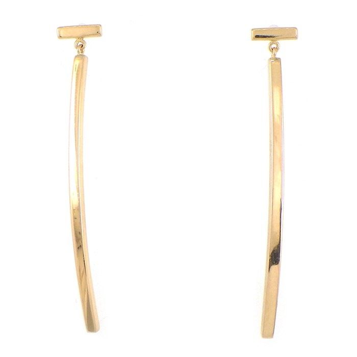 Tiffany & Co Tiffany & Co Earrings T Bar 62271876 Swing Wire 18k Pink Gold