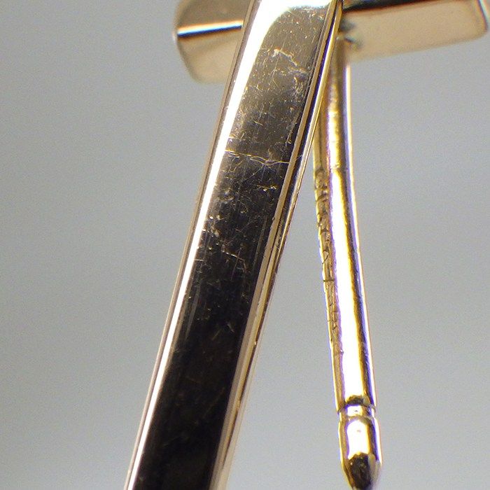 Tiffany & Co Tiffany & Co Earrings T Bar 62271876 Swing Wire 18k Pink Gold