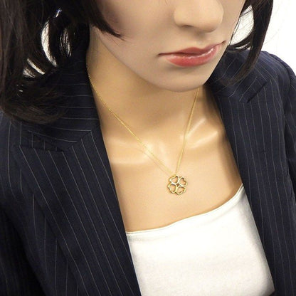 Tiffany & Co Tiffany & Co Necklace Heart Clover 18k Yellow Gold