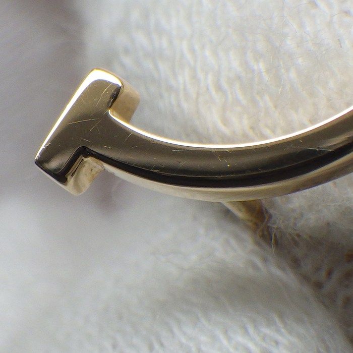 Tiffany & Co Tiffany & Co Earrings T-Smile Mini 60150754 18k Pink Gold