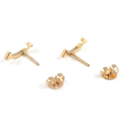 Tiffany & Co Tiffany & Co Earrings T-Smile Mini 60150754 18k Pink Gold