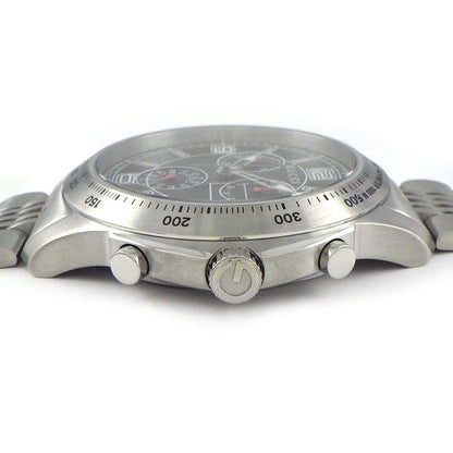 Gucci Watch G-Timeless 126.2 Ya126205 Black Dial Date Chronograph Small Second