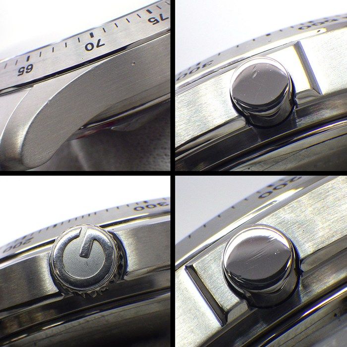 Gucci Watch G-Timeless 126.2 Ya126205 Black Dial Date Chronograph Small Second