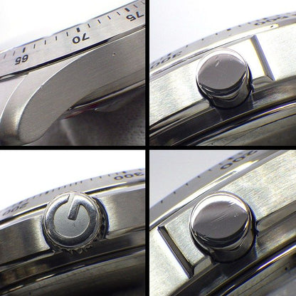 Gucci Watch G-Timeless 126.2 Ya126205 Black Dial Date Chronograph Small Second