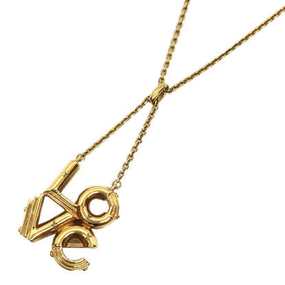Louis Vuitton Necklace Lv&me Love Necklace M62843 Gold Color Aq6237