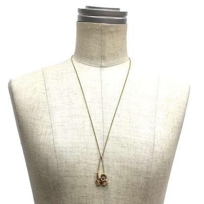 Louis Vuitton Necklace Lv&me Love Necklace M62843 Gold Color Aq6237