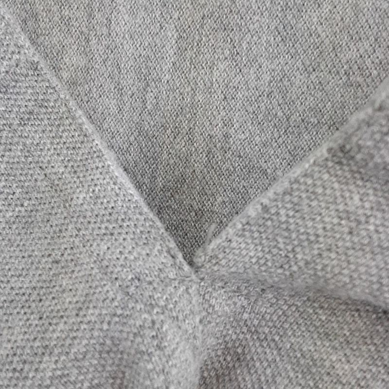 Hermes Long Sleeve Polo Shirt Size S Women's Excellent Condition - Gray