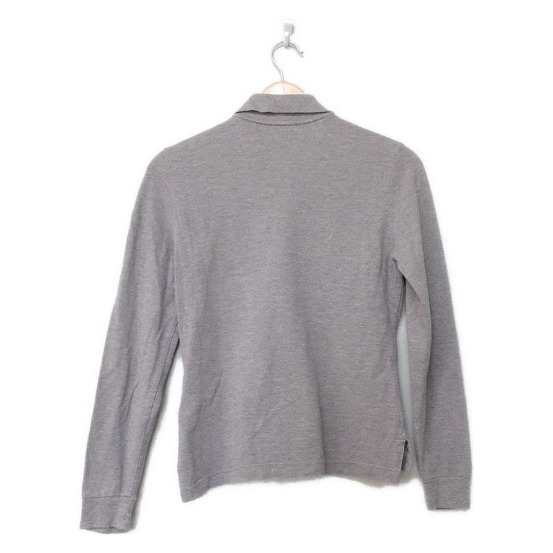 Hermes Long Sleeve Polo Shirt Size S Women's Excellent Condition - Gray