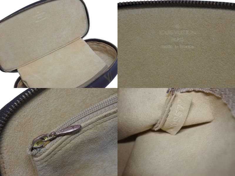 Louis Vuitton Poche Monte Carlo Jewelry Case Brown Gold — view 6