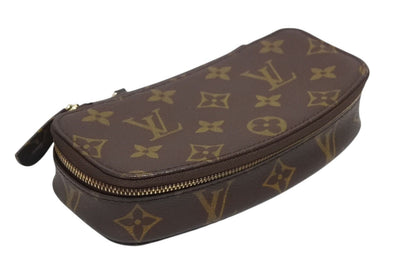 Louis Vuitton Poche Monte Carlo Jewelry Case Brown Gold — view 3
