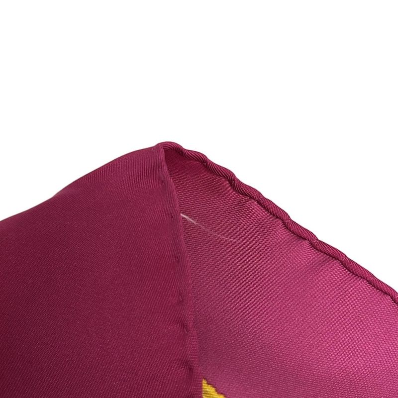 Celine Scarf Excellent Condition - Purple X Yellow X Multi