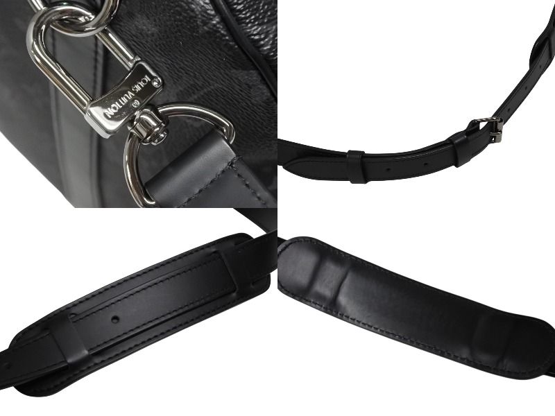 Louis Vuitton Boston Bag Keepall Bandouliere 45 Hiroshi Fujiwara Fragment Black — view 6